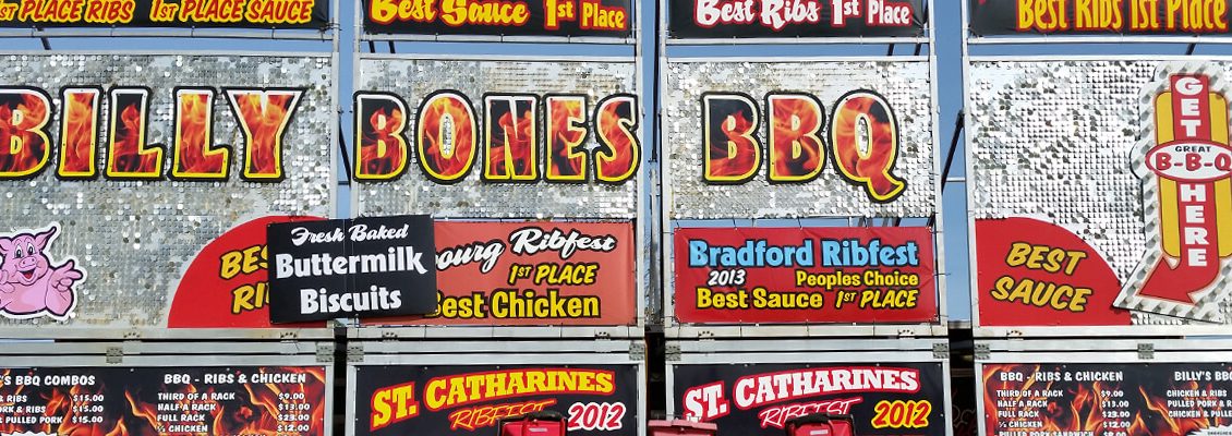 Billy Bone's BBQ Banner