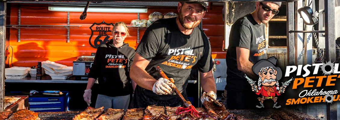 Pistol Pete's BBQ Banner