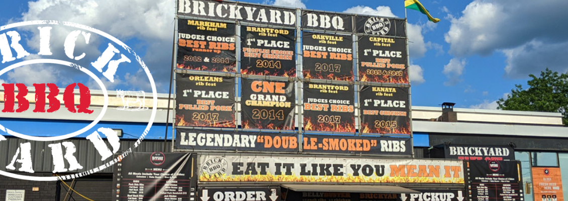 Brickyard BBQ Banner