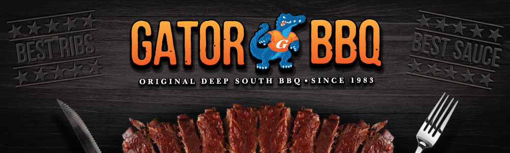 Gator BBQ Banner