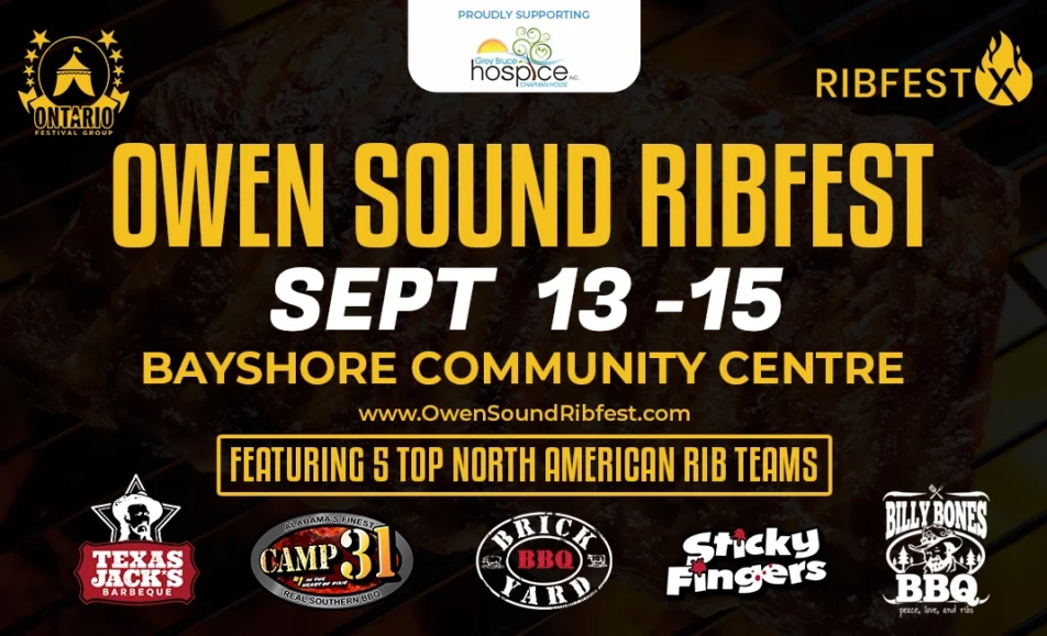 Owen Sound Ribfest Cover 2024