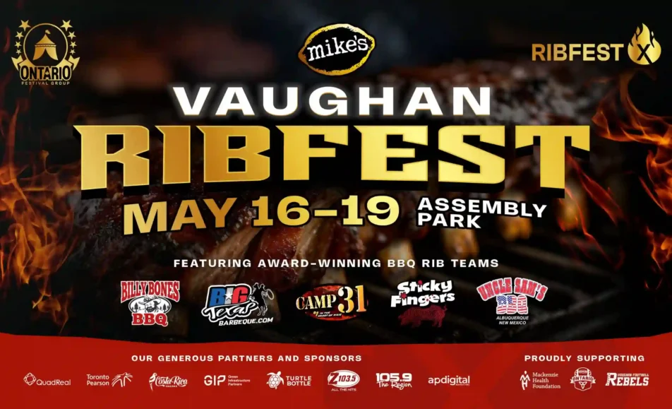 Vaughan Ribfest 2025 Banner