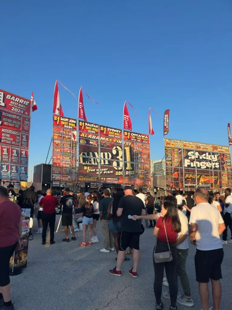 Camp31 & StickyFingers Rib Teams at Vaughan Ribfest 2025