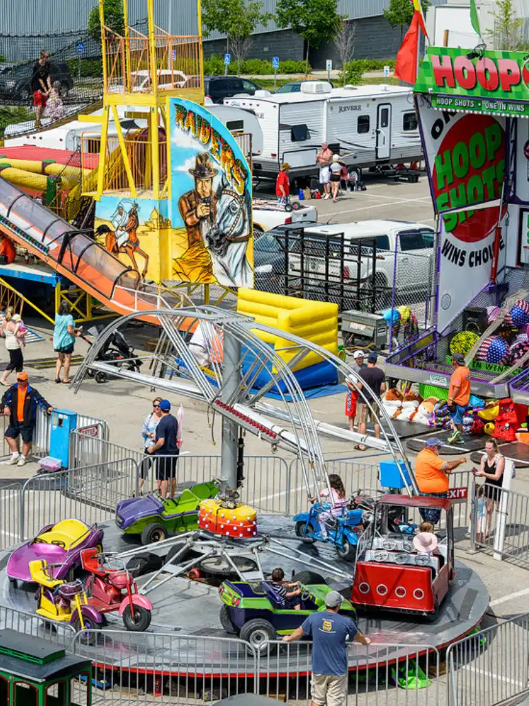 Midway Rides at Ribfest