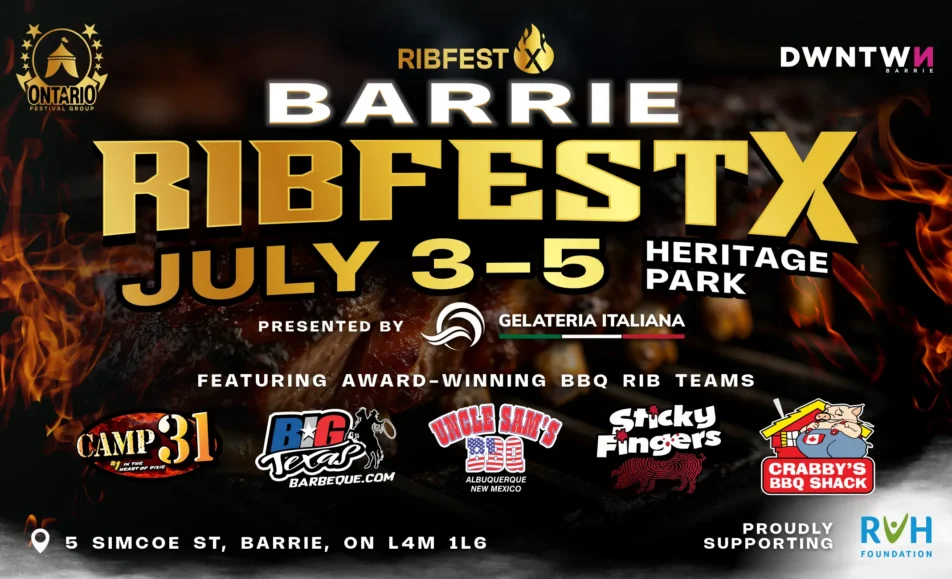 Barrie Ribfest X 2026