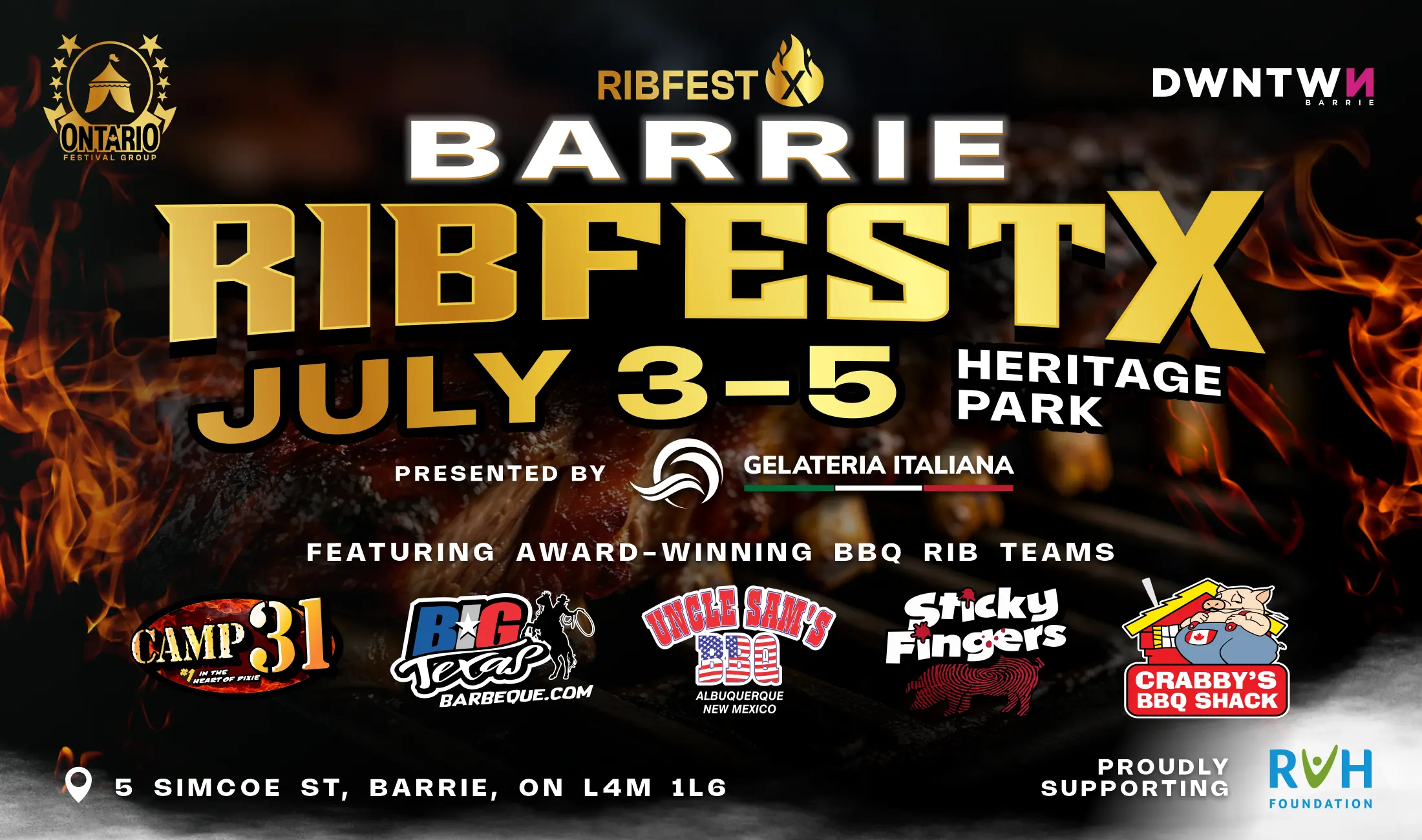 Barrie Ribfest X 2026