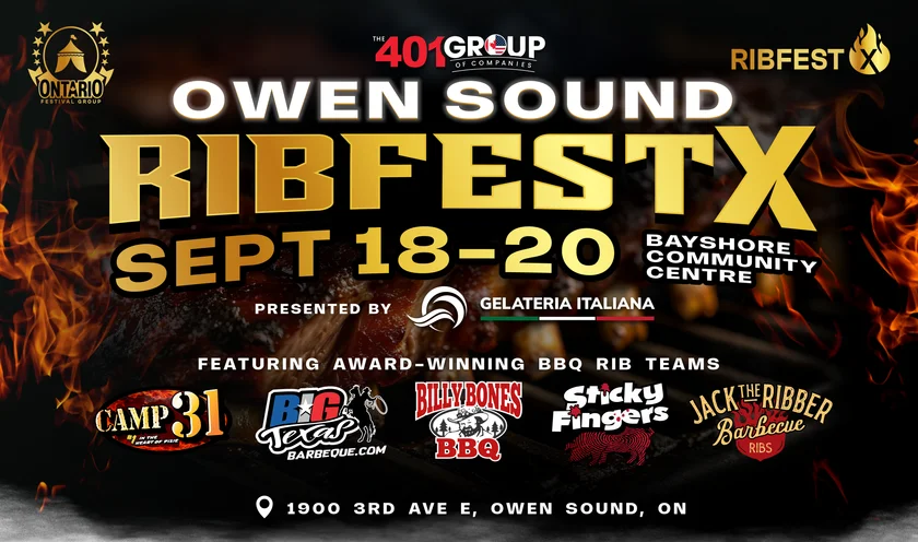 Owen Sound Ribfest X 2026